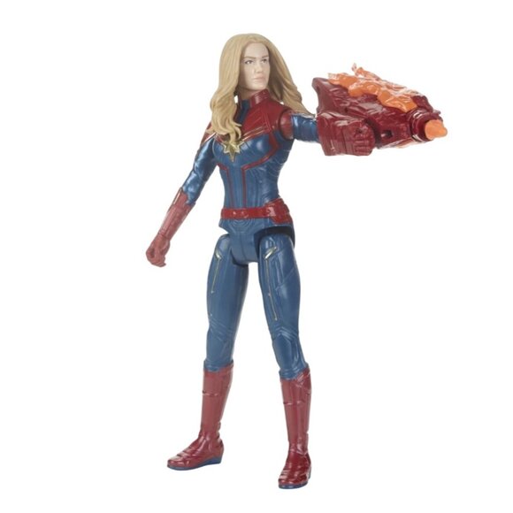 Marvel Avengers Captain Marvel Titan Hero Power FX 11" Action Figure NEW - Picture 5 of 8